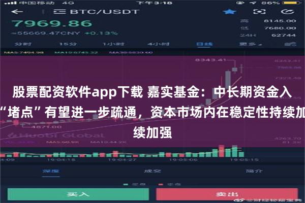 股票配资软件app下载 嘉实基金：中长期资金入市“堵点”有望进一步疏通，资本市场内在稳定性持续加强