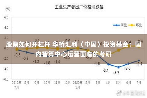 股票如何开杠杆 华桥汇利（中国）投资基金：国内智算中心运营面临的考研