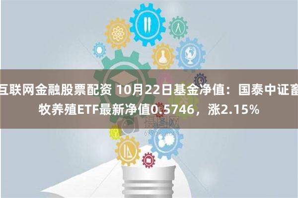 互联网金融股票配资 10月22日基金净值：国泰中证畜牧养殖ETF最新净值0.5746，涨2.15%