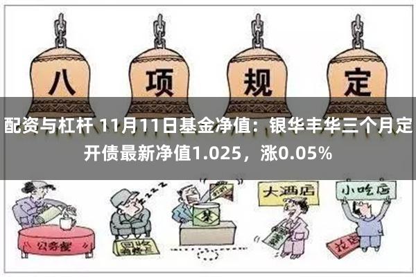 配资与杠杆 11月11日基金净值：银华丰华三个月定开债最新净值1.025，涨0.05%